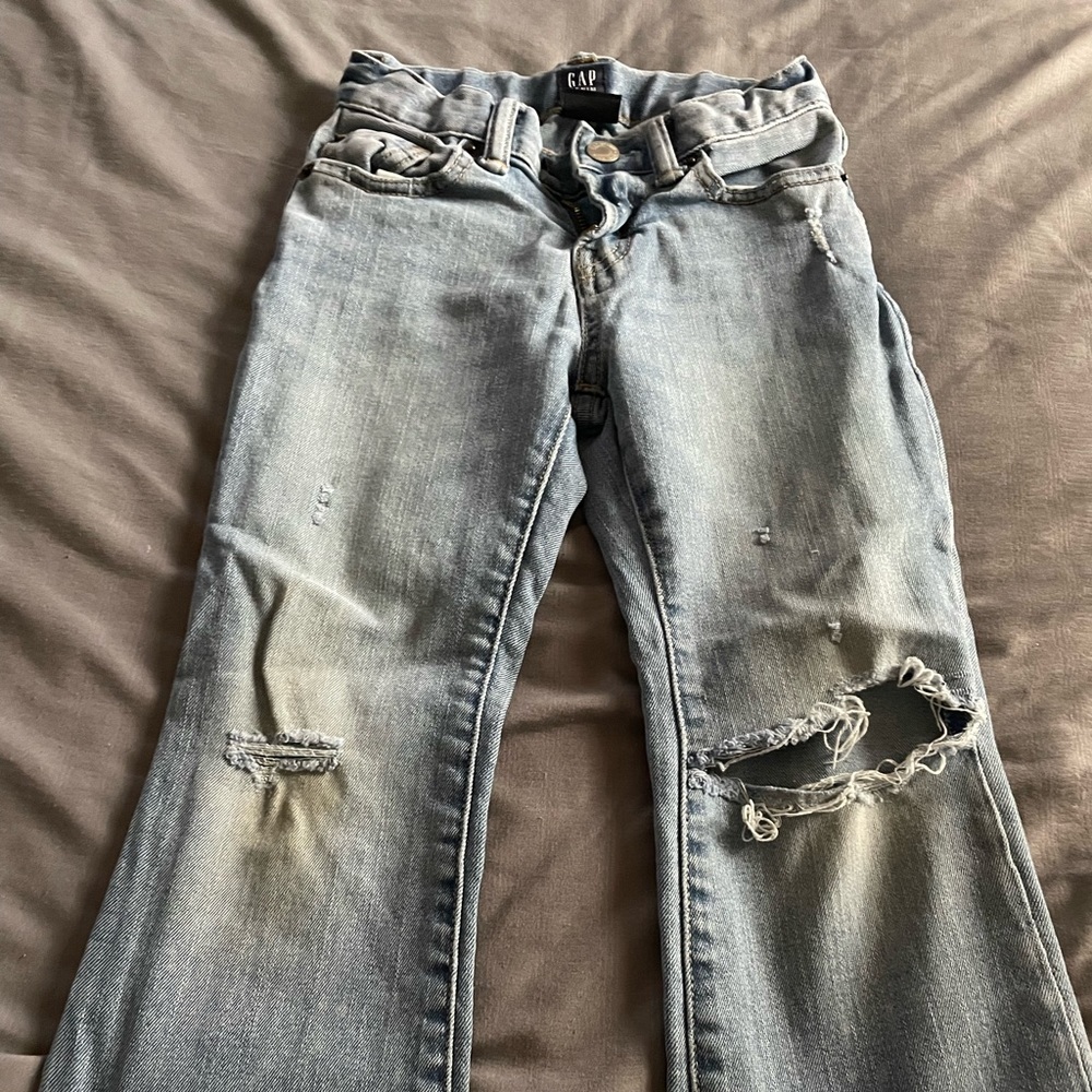 Boys Size 5 Regular Stretch Boot Cut Jeans